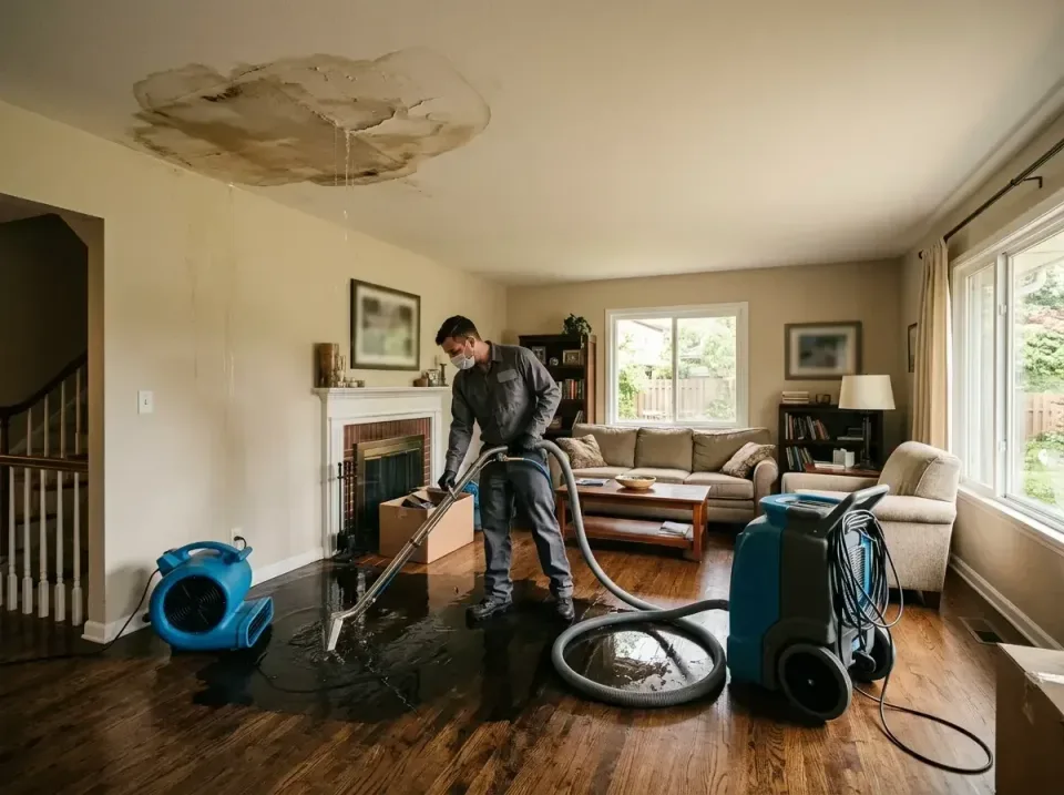 attic-pipe-burst-ceiling-drip-008 — frequently asked questions, Water Damage Restoration & Carpet Care in Tice, FL